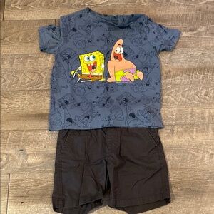 Old Navy Kids Matching Set - Navy and Dark Brown